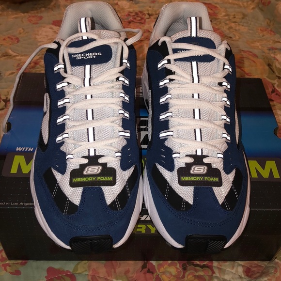 skechers sport with memory foam mens
